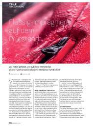 SkiMAGAZIN: Flüssig-Imprägnierer auf dem Prüfstand (Ausgabe: 5)