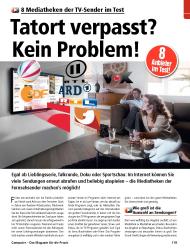 Computer - Das Magazin für die Praxis: Tatort verpasst? Kein Problem! (Ausgabe: 9)
