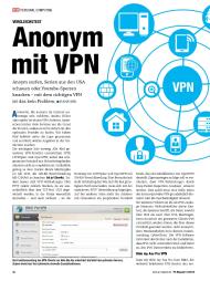 PC Magazin/PCgo: Anonym mit VPN (Ausgabe: 12)