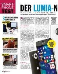 Computer Bild: Der Lumia-Neustart (Ausgabe: 26)