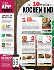 Computer Bild: Die 10 wichtigsten Apps zum Kochen und Genießen (Ausgabe: 1)