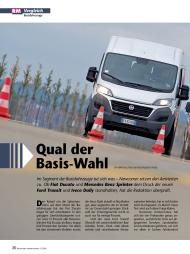 Reisemobil International: Qual der Basis-Wahl (Ausgabe: 1)