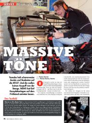 Motorrad News: Massive Töne (Ausgabe: 1)