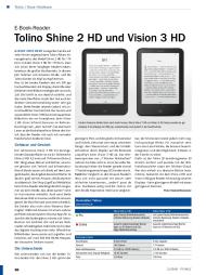 PC-WELT: Tolino Shine 2 HD und Vision 3 HD (Ausgabe: 2)