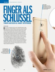 Smartphone: Finger als Schlüssel (Ausgabe: 4)