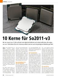 PC Games Hardware: 10 Kerne für So2011-v3 (Ausgabe: 7)