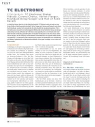 BASS PROFESSOR: TC Electronic - Effektpedale: TC Electronic Shaker, Vibrato, Corona Chorus, Vortex Flanger, Flashback Delay/Looper und Hall of Fame Reverb (Ausgabe: 1)