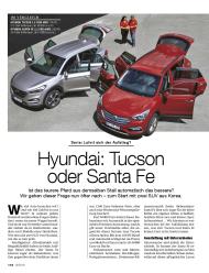 auto motor und sport: Hyundai: Tucson oder Santa Fe (Ausgabe: 19)