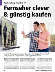 Computer - Das Magazin für die Praxis: Fernseher clever & günstig kaufen (Ausgabe: 11)