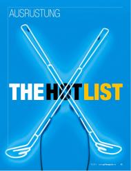 GOLFMAGAZIN: The Hot List (Ausgabe: 4)