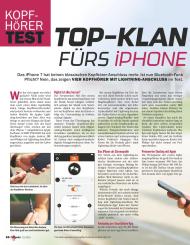 Computer Bild: Top-Klang fürs iPhone 7 (Ausgabe: 22)