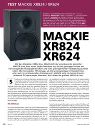 OKEY: Mackie XR824 - XR624 (Ausgabe: Nr. 137 (Juli/August 2017))