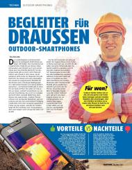 Smartphone: Begleiter für draußen (Ausgabe: 6)