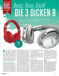 Audio Video Foto Bild: Beats, Bose, B&W - Die 3 dicken B (Ausgabe: 12)