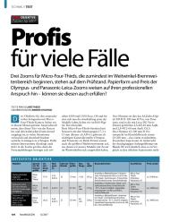 fotoMAGAZIN: Profis für viele Fälle (Ausgabe: 12)