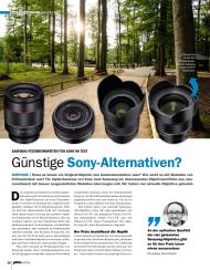 DigitalPHOTO: Günstige Sony-Alternativen? (Ausgabe: 4)