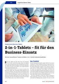 com! professional: 2-in-1-Tablets - fit für den Business-Einsatz (Ausgabe: 4)
