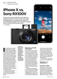 MAC LIFE: iPhone X vs. Sony RX100V (Ausgabe: 6)