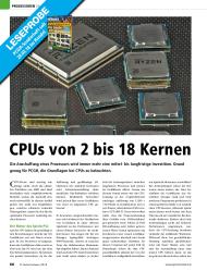 PC Games Hardware: CPUs von 2 bis 18 Kernen (Ausgabe: 5)