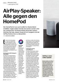 MAC LIFE: AirPlay-Speaker: Alle gegen den HomePod (Ausgabe: 9)