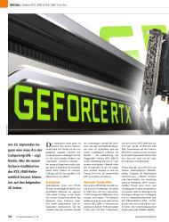 PC Games Hardware: Geforce RTX (Ausgabe: 11)