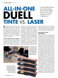 PCgo: All-in-One-Duell: Tinte vs. Laser (Ausgabe: 11)