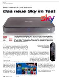 Heimkino: Das neue Sky im Test (Ausgabe: 1-2/2019)