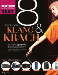 Audio Video Foto Bild: 8 zwischen Klang & Krach (Ausgabe: 5)