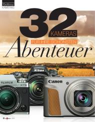 Audio Video Foto Bild: 32 Kameras für Ihre schönsten Abenteuer (Ausgabe: 7)