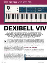 OKEY: Dexibell Vivo S7/S3 Pro (Ausgabe: Nr. 148 (Mai/Juni 2019))