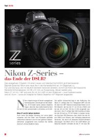 FineArtPrinter: Nikon Z-Series - das Ende der DSLR? (Ausgabe: 1)