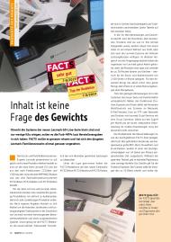 FACTS: Inhalt ist keine Frage des Gewichts (Ausgabe: 7-8/2019)