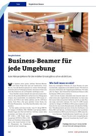 com! professional: Business-Beamer für jede Umgebung (Ausgabe: 12)