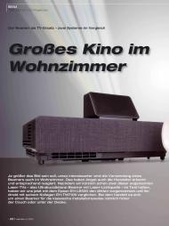 Heimkino: Großes Kino im Wohnzimmer (Ausgabe: 2)