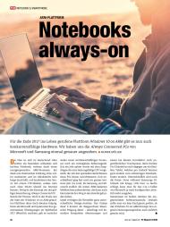 PC Magazin/PCgo: Notebooks always-on (Ausgabe: 8)