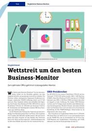 com! professional: Wettstreit um den besten Business-Monitor (Ausgabe: 8)