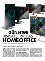 PCgo: Günstige Displays für das Homeoffice (Ausgabe: 8)