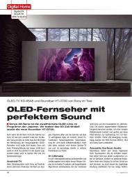 digital home: OLED-Fernseher mit perfektem Sound (Ausgabe: 1)