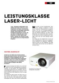 AV-views: Leistungsklasse Laser-Licht (Ausgabe: 4-5/2020)