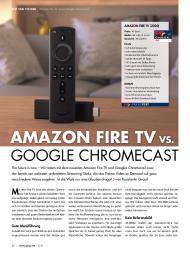 PCgo: Amazon Fire TV vs Google Chromecast (Ausgabe: 5)