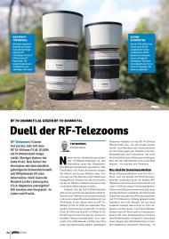 DigitalPHOTO: Duell der RF-Telezooms (Ausgabe: 7)