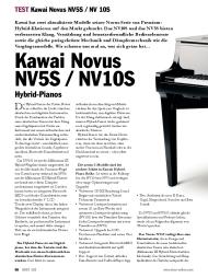 OKEY: Kawai Novus NV5S / NV10S (Ausgabe: Nr. 163 (November/Dezember 2021))