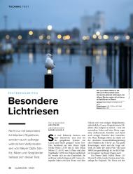 fotoMAGAZIN: Besondere Lichtriesen (Ausgabe: 1)