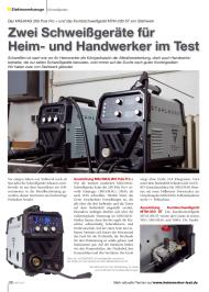 Heimwerker Praxis: Zwei Schweißgeräte für Heim- und Handwerker im Test (Ausgabe: 2)