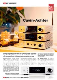 HiFi Test: Cayin-Achter (Ausgabe: 4)