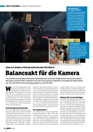 DigitalPHOTO: Balanceakt für die Kamera (Ausgabe: 8)