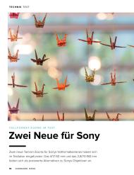 fotoMAGAZIN: Zwei Neue für Sony (Ausgabe: 8)