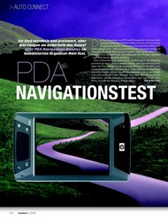 connect: PDA Navigationstest (Ausgabe: 9)