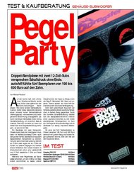 autohifi: Pegel Party (Ausgabe: 7)