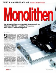 autohifi: Monolithen (Ausgabe: 4)